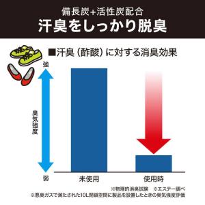 エステー 備長炭ドライペット 下駄箱用 95gの詳細画像4