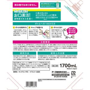 アース製薬 モンダミン クリアミント 詰替大容...の詳細画像1