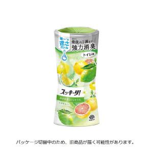 アース製薬　トイレのスッキーリ！Sukki-ri！ プレミアムシトラスの香り(400ml)〔消臭剤・芳香剤〕　