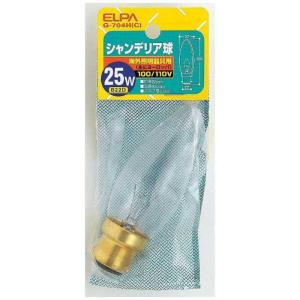 旭光電機工業 アサヒ シャンデリア電球（海外口金） B22D口金
