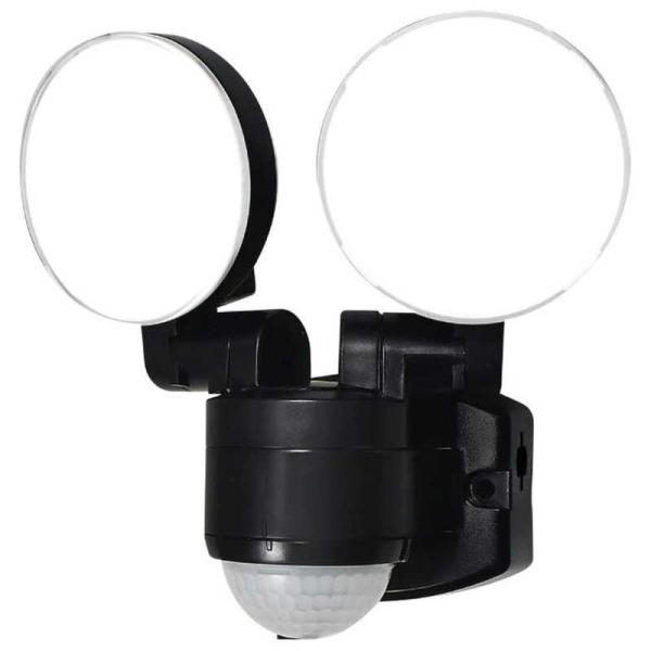 ELPA　屋外用LEDセンサーライト AC電源 2灯　ESL-SS412AC [白色 /コンセント式...