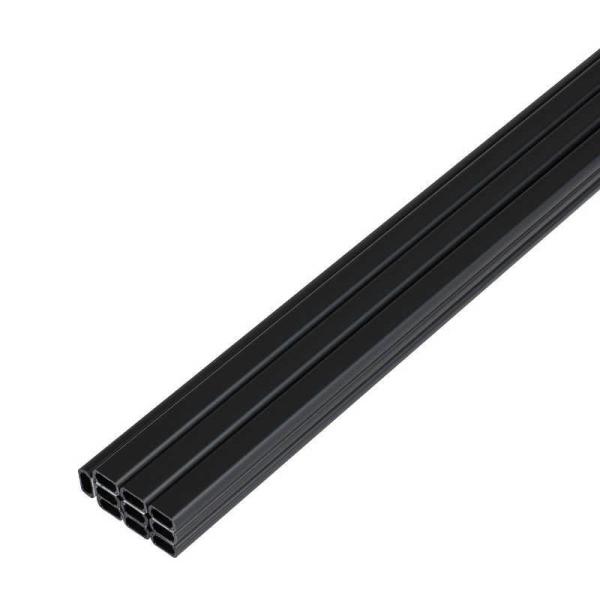 ELPA　テープ付ＡＢＳモール　2m　2号　10個入 テープ付きタイプ 　M-T2210PBK