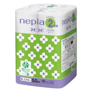 ネピア nepia　ネピネピトイレットロール2倍巻 12ロールダブル　