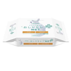ネピア nepia　nepia（ネピア） おしりセレブWET 薬用 つめかえ用 無香料 （60枚入） 〔ウェットティッシュ〕　
