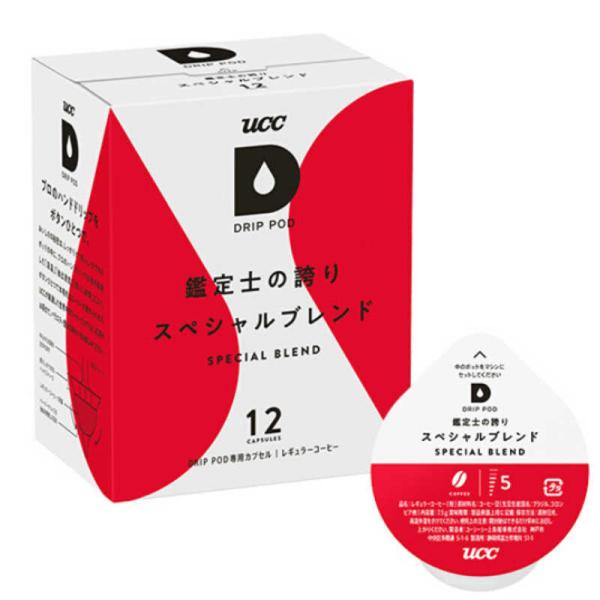 UCC上島珈琲　UCC DRIP POD 鑑定士の誇りスペシャルブレンド 12P UCC上島珈琲　D...