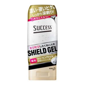 CRE+STONE フェイスジェル 日本製 サクセス 【医薬部外品】花王 薬用シェービングジェル 多枚刃カミソリ