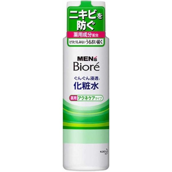 花王　MEN&apos;s Biore(メンズビオレ)浸透化粧水 薬用アクネケアタイプ(180mL)　