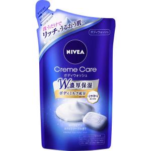 花王　NIVEA(ニベア)クリームケア ボディウォッシュ つめかえ用 360mL ヨーロピアンホワイ...