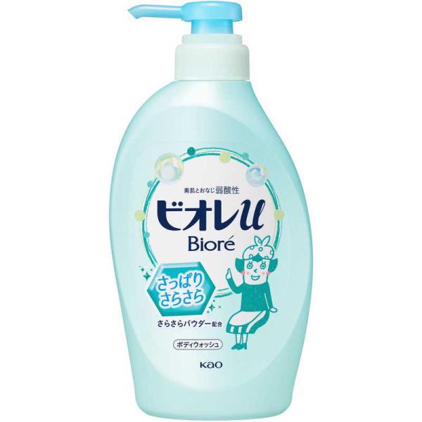 花王　Biore ビオレu ポンプ 480mL さっぱりさらさら　