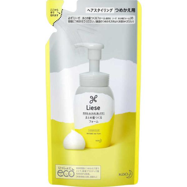 花王　Liese(リーゼ)まとめ髪フォーム つめかえ用 180ml　