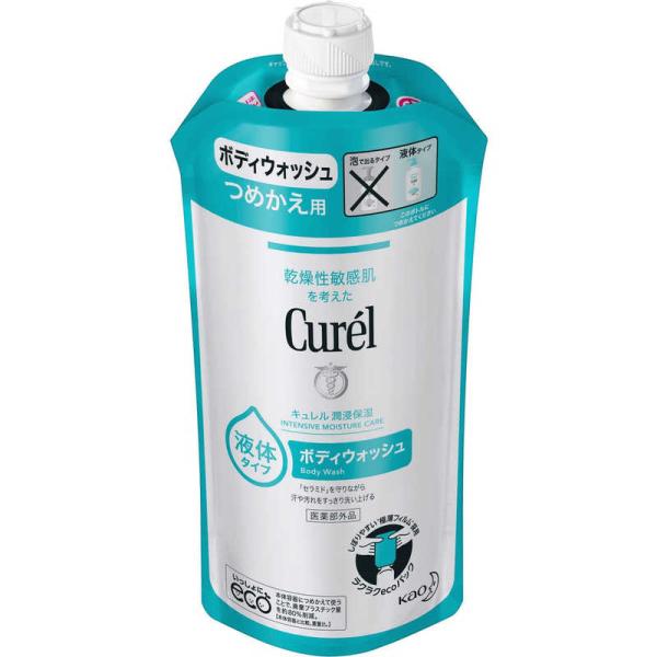 花王　Curel(キュレル)ボディウォッシュ つめかえ用 340mL　