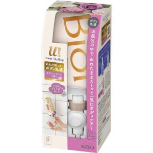 花王　Biore ビオレu ザ ボディ ぬれた肌に使うボディ乳液 300mL【本体箱セット】 エアリーブーケの香り　