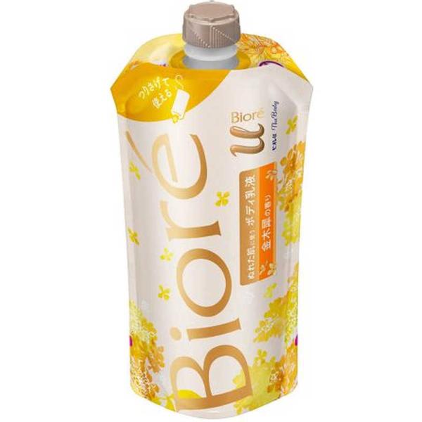 花王　Biore ビオレu ザ ボディ ぬれた肌に使うボディ乳液 つりさげパック 300mL 金木犀...