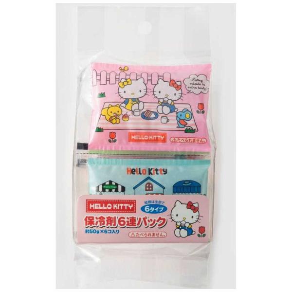 アサヒコウヨウ　ハローキティ保冷剤6連パック　04360