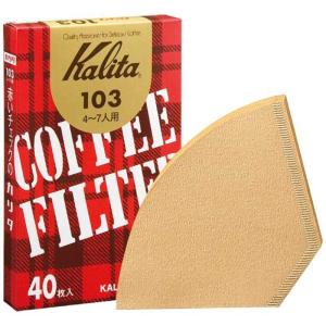 カリタ　コーヒーフィルター (40枚)　FP103ロシ (40枚)｜y-kojima