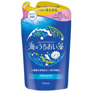 クラシエ　海のうるおい藻 うるおいケア シャンプー つめかえ用 (400ml)　