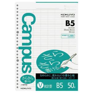 KOKUYO（コクヨ） キャンパス5冊パックノート セミB5 普通横罫 A罫 7mm