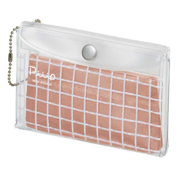 コクヨ　ミニポーチ(フラットタイプ) Piiip(ピープ) ピンクテラコッタ　FVBF2426