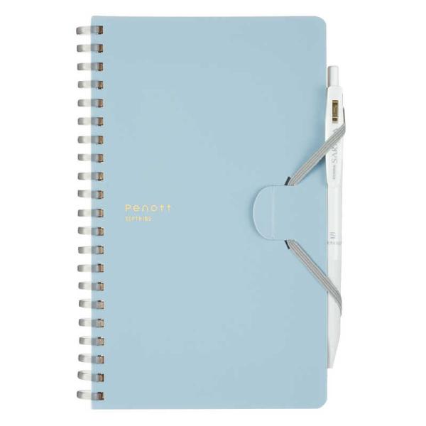 コクヨ　ソフトリングノート5mm方眼 A5変形70枚 ス-SP137S5-B Penott(ぺノット...