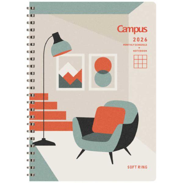 コクヨ　(限定)2026年版 Campus SOFT RING Diary (キャンパスソフトリング...