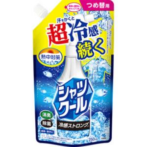 小林製薬　熱中対策シャツクール冷感ストロング詰め替えパウチ 250ml　｜コジマYahoo!店