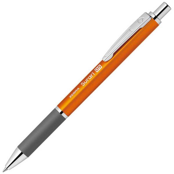 ゼブラ　スラリ300(0.5mm)オレンジ(インキ色:黒)　BAS38-OR