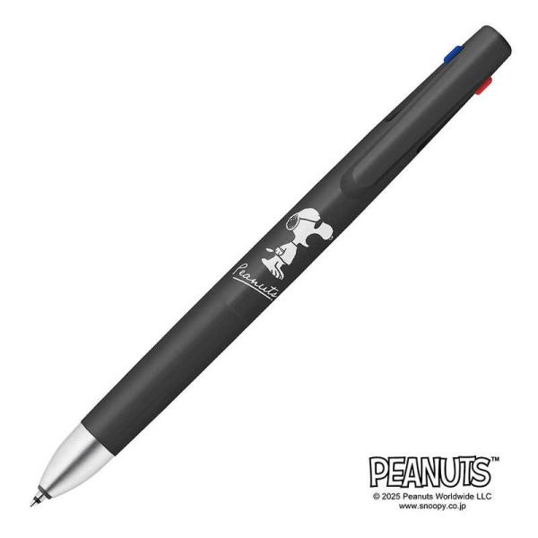 ゼブラ　(限定)ブレン 3色ボールペン 0.5mm スヌーピー2 ブラック　B3AS88-SN2-B...