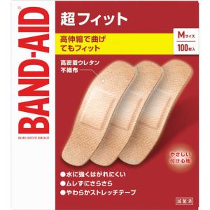 バンドエイド 超フィット Mサイズ ( 100枚入 )/ バンドエイド(BAND-AID