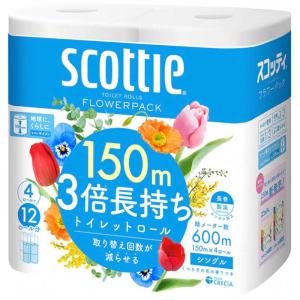 日本製紙クレシア スコッティフラワーパック3倍...の詳細画像1