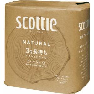 日本製紙クレシア　スコッティ ナチュラル3倍長持ち スコッティ　