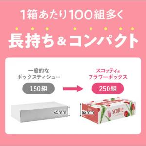 日本製紙クレシア スコッティ フラワースコッティの詳細画像3