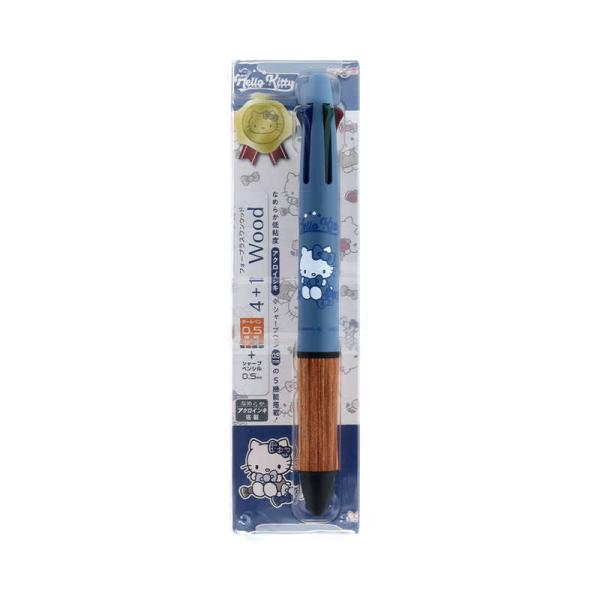サンスター文具　(限定)Dr.Grip 4＋1 WOOD ハローキティ　S4659422