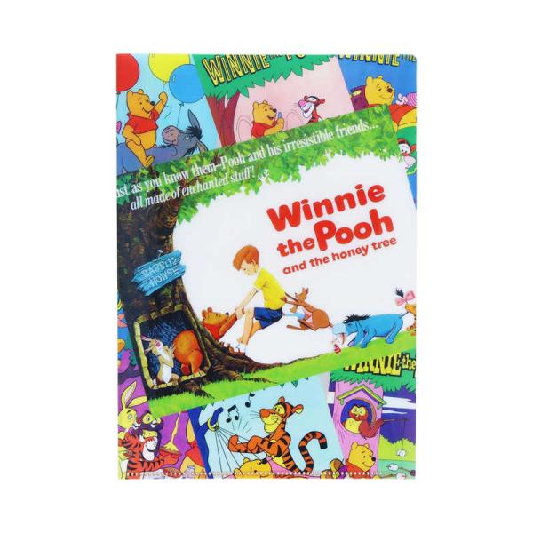 サンスター文具　クリアファイルA5W WTP8 コミック　S2140594