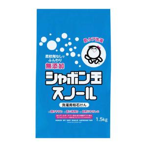 シャボン玉販売　粉石けんスノール 1.5kg　