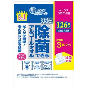 大王製紙 エリエール除菌ボックスつめかえ3個の詳細画像1