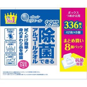 大王製紙 エリエール除菌ボックスつめかえ8個の商品画像