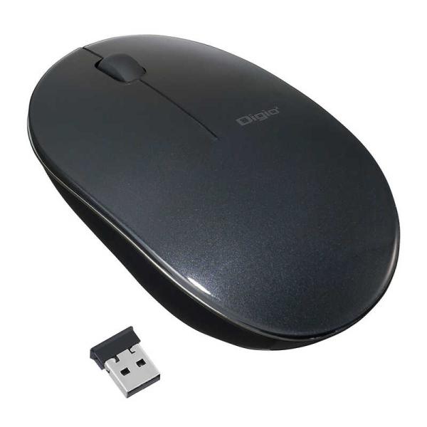 ナカバヤシ　マウス Digio2 FLATTY Mサイズ [BlueLED /無線(ワイヤレス) /...