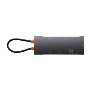 ナカバヤシ　USB PD対応 100W ドッキングステーション ［USB Power Delivery対応］ グレー　UD-C05GY｜y-kojima