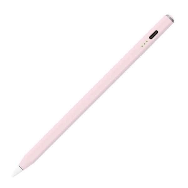 ナカバヤシ　〔タッチペン：iPad用/USB-A充電式〕iPad専用充電式タッチペンペールピンク　T...