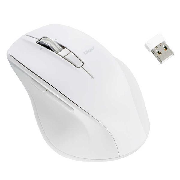 ナカバヤシ　マウス Digio2 神速シリーズ [BlueLED /無線(ワイヤレス) /5ボタン ...