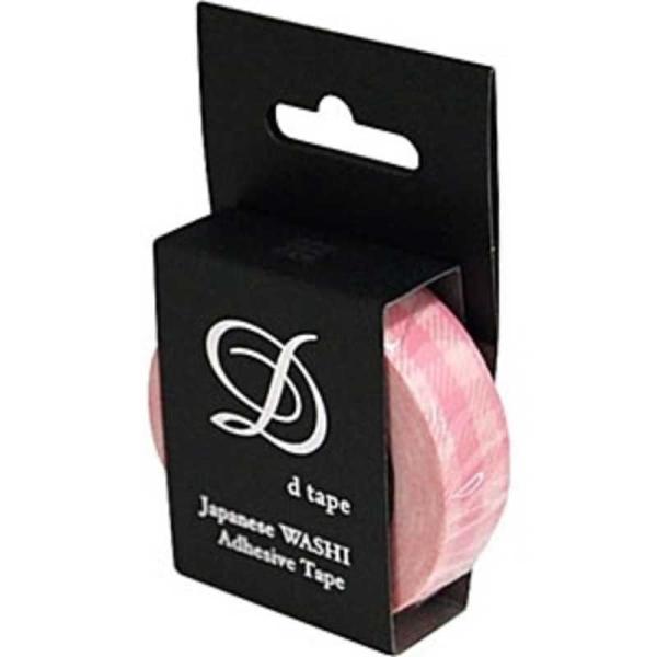 ナカバヤシ　和紙マスキングテープ d tape 1本　DT15‐CHECK‐LP (チェック/ライト...