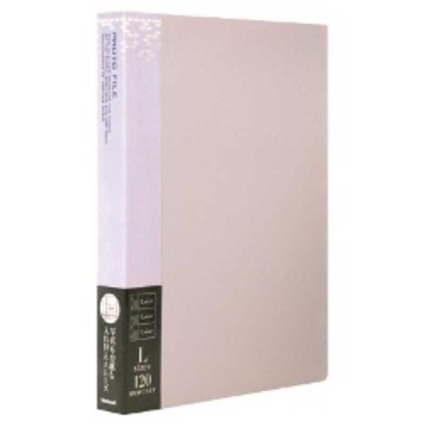 ナカバヤシ　バインダー式ポケットアルバムフォトファイル(L判3段/ホワイト)　アS‐MY‐141‐W