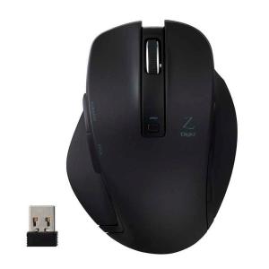 ナカバヤシ ワイヤレスBlueLEDマウス Zシリーズブラック MUS-RKF129BK