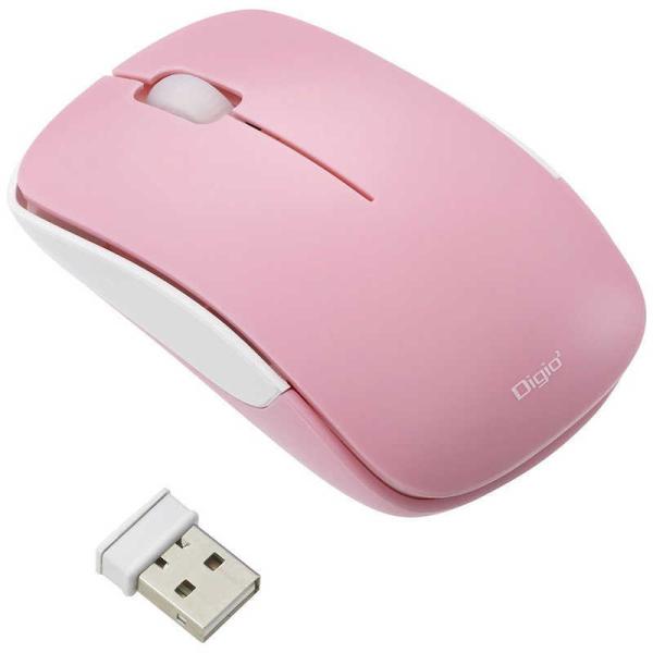 ナカバヤシ　無線3ボタンBlueLEDマウス (BlueLED/無線(ワイヤレス)/3ボタン/USB...