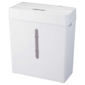 ナカバヤシ パーソナルシュレッダ ノイズレス クロスカット ホワイト