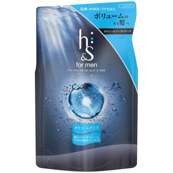 P＆G　h&amp;s(エイチアンドエス) フォーメン ボリュームアップ シャンプー つめかえ用 300ml...