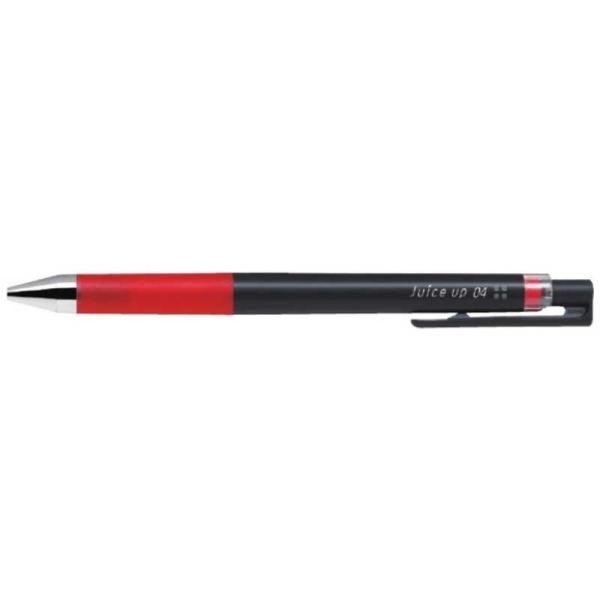 パイロット　ボールペン 超極細 ジュースアップ04 ［0.4mm］ レッド（インク色：レッド）　LJ...