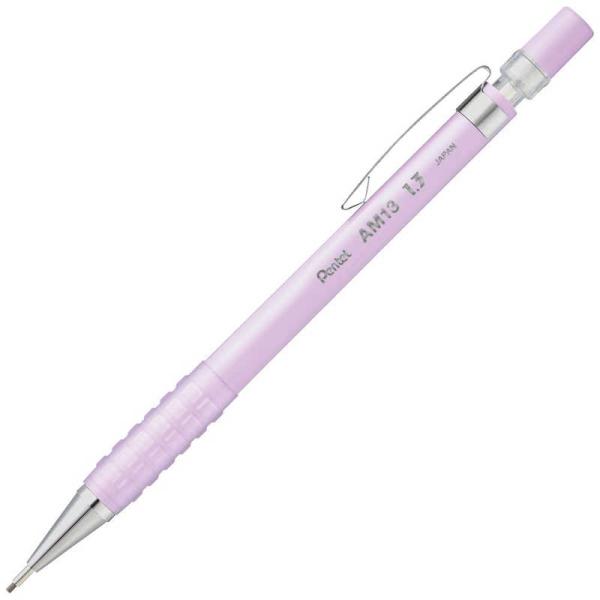 ぺんてる　シャープペン アメイン 1.3mm パープル　AM13-V