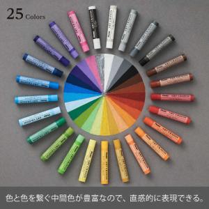 ぺんてる アートクレヨン 25色セット PTA...の詳細画像4