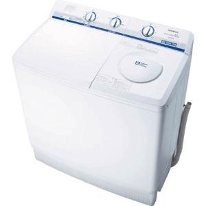 日立　HITACHI　二槽式洗濯機 青空 洗濯１２．０ｋｇ 「洗濯機 12kg 」　PS-120A-W ホワイト（標準設置無料）